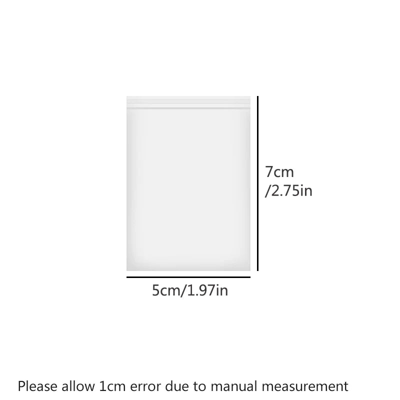 Zipp lock påsar 500st