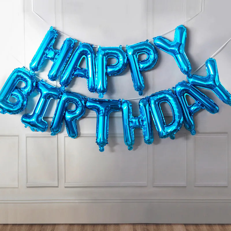Ballong set med Happy Birthday