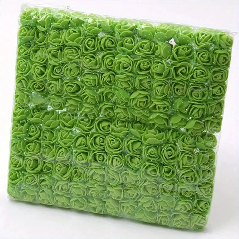 144 small foam roses