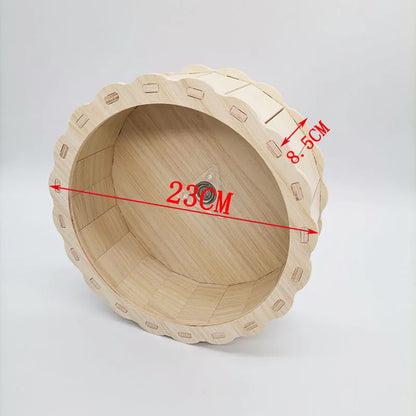 Hamster hjul trä