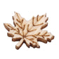 100-pack wooden flowers