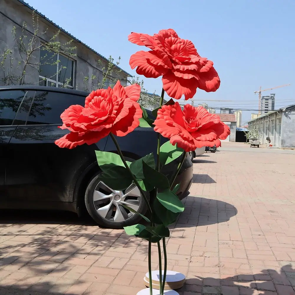 Stora dekorations blommor  blommor