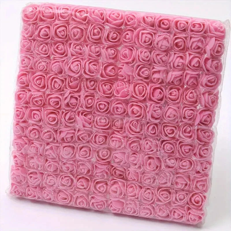 144 small foam roses