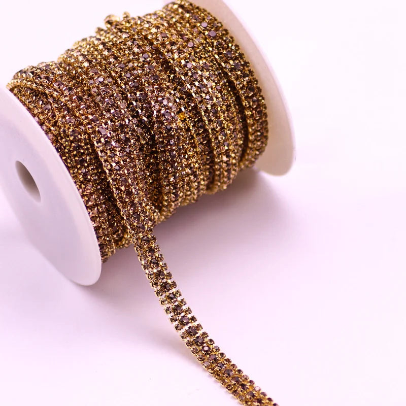 Bredare strass kedja