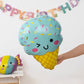 7-pack ballonger med godis& glass