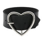 goth punk armband svart läder med nitar i olika motiv