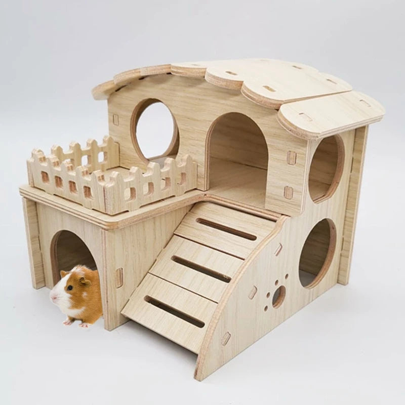 Hamster hus trä