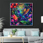 Diamond painting bird
