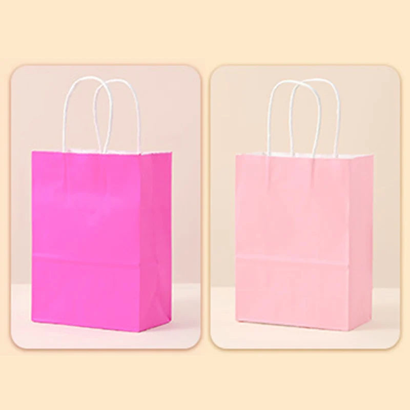 12-pack presentpåsar Rosa