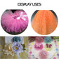 Tulle fabric with glitter sequins 