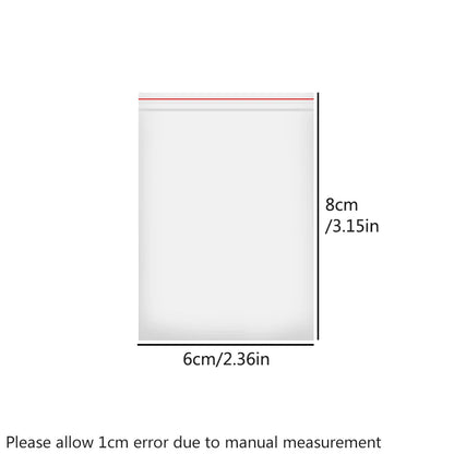 Zipp lock påsar 500st