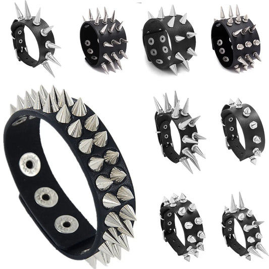 Armband med nitar