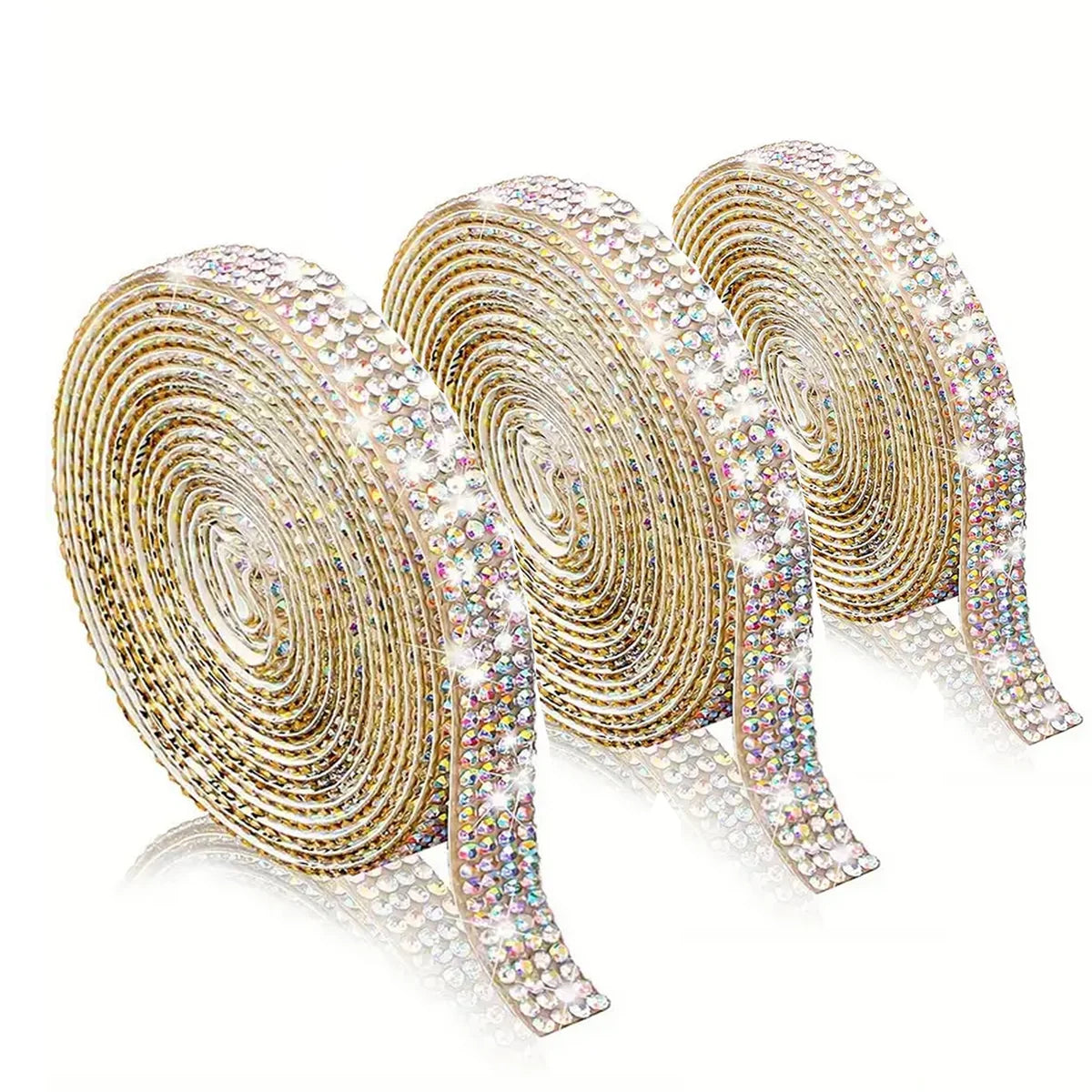 Smal Multicolor Strass tejp 2-4pack