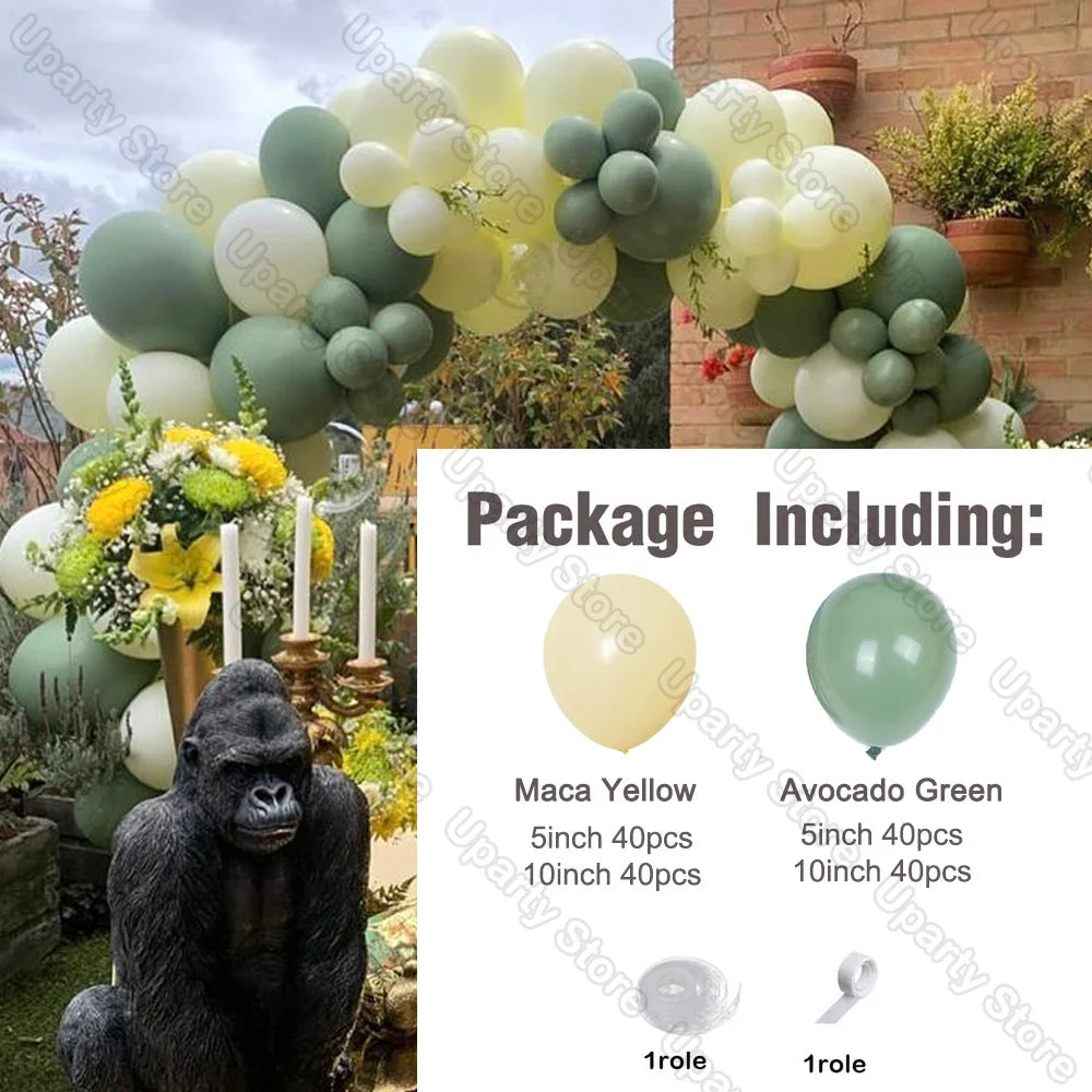 Mixade ballonger på 162st olika färger
