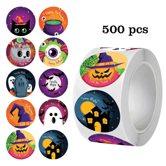 Klistermärken halloween