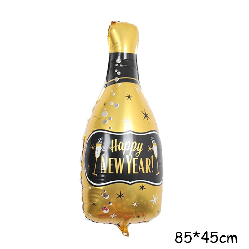 Stora Ballonger champagne flaskor
