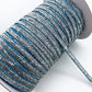 Glittrande sammets band 6mm