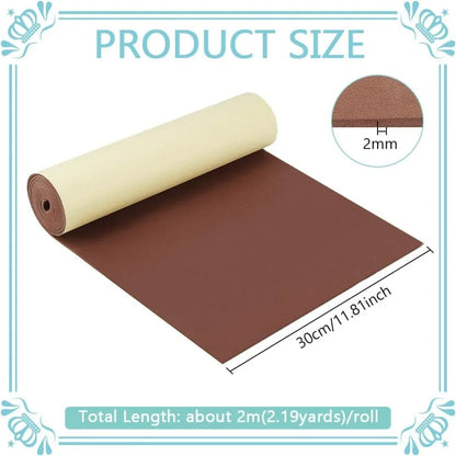 Foam / mossgummi Brun