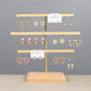 Jewelry stand in metal with 3 tiers earrings