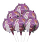 6st set Ballonger med Frost