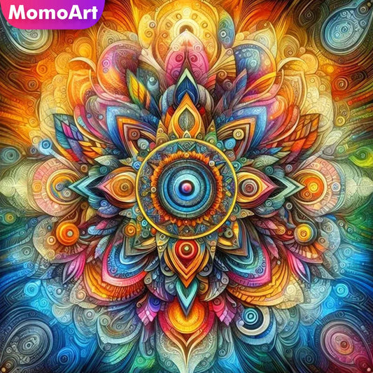 Diamantmålning Mandala mönster