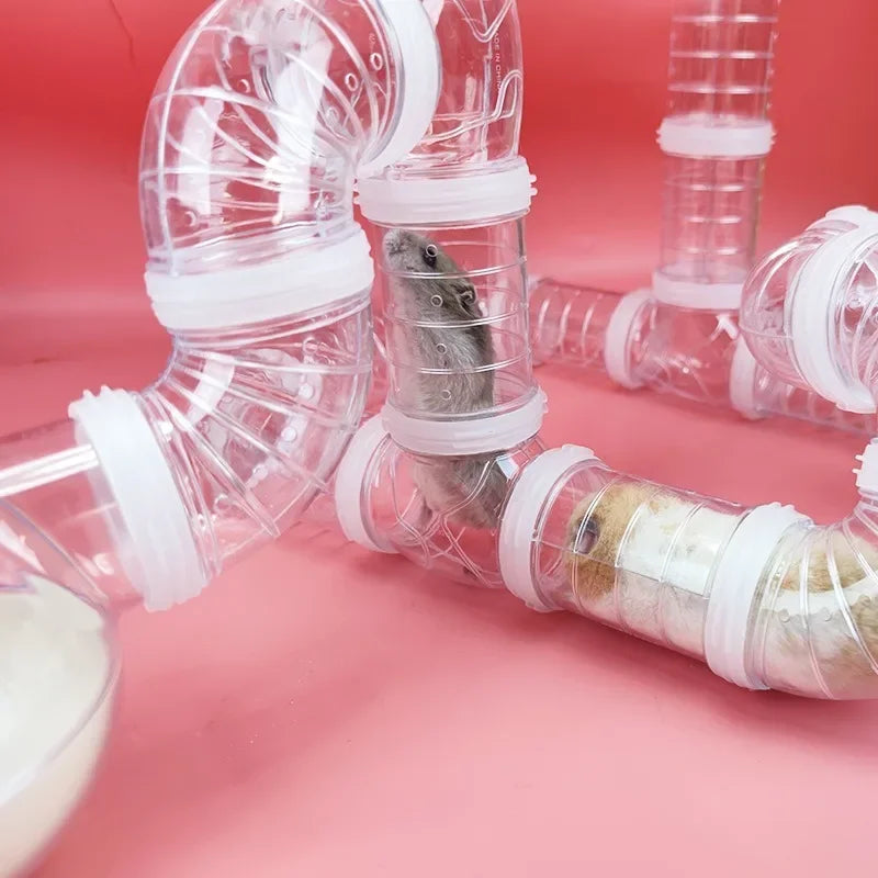 Plastic tunnels for hamsters 