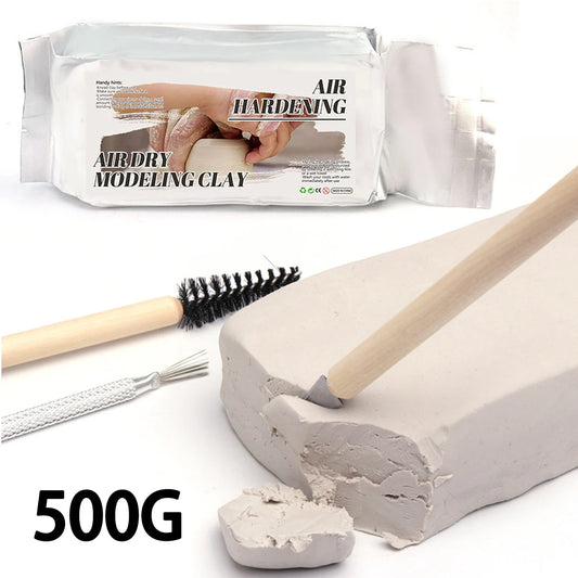 Lufttorkad lera 500g
