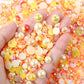 Mixed sizes and colors with Flatback beads