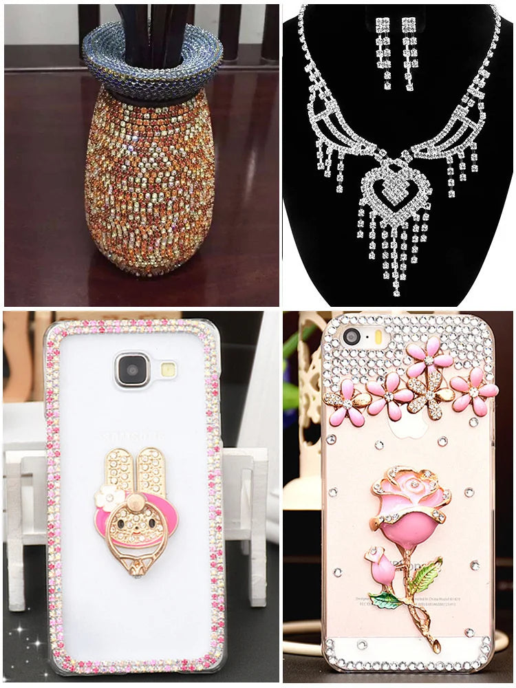 Bredare strass kedja