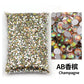 Strass stenar Resin Guld Brun orange grön nyanser