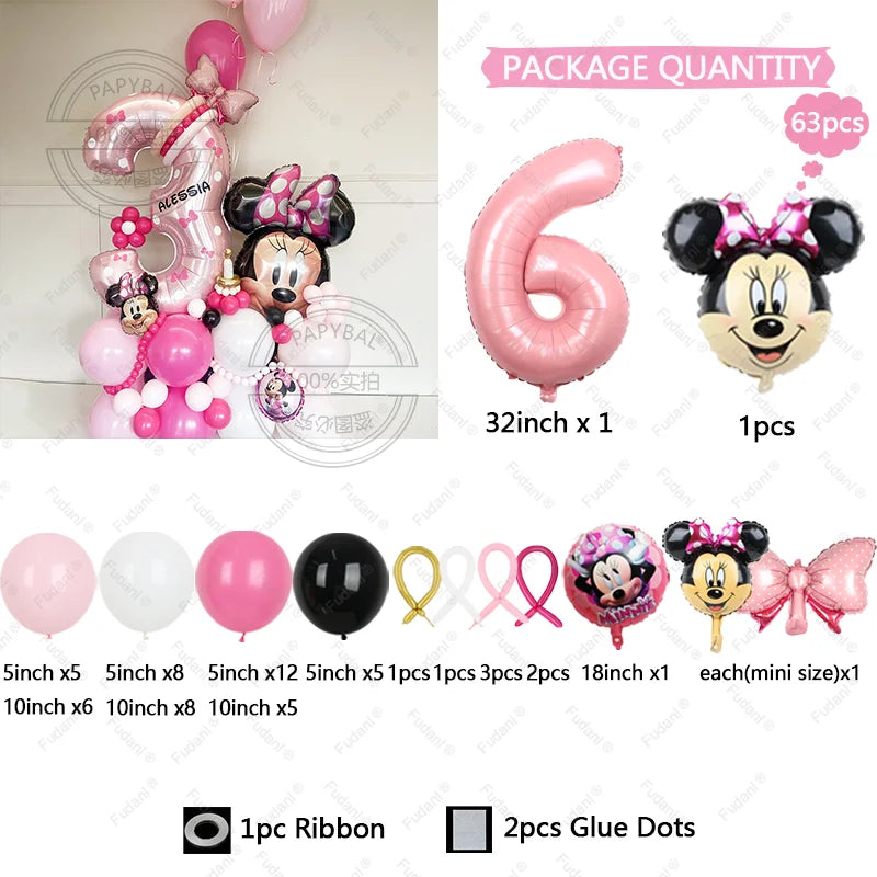 Ballong kit Musse pigg
