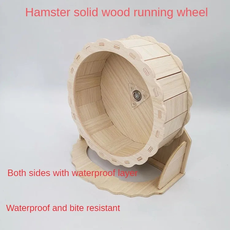 Hamster hjul trä