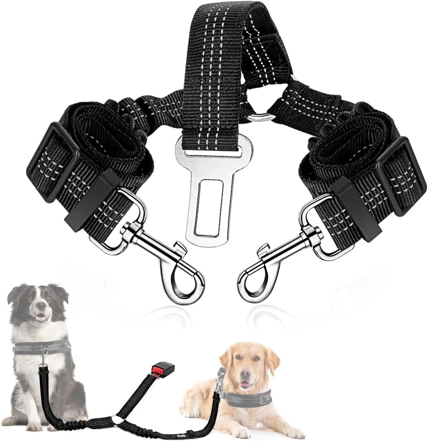 Säkerhetsbälte bil hund