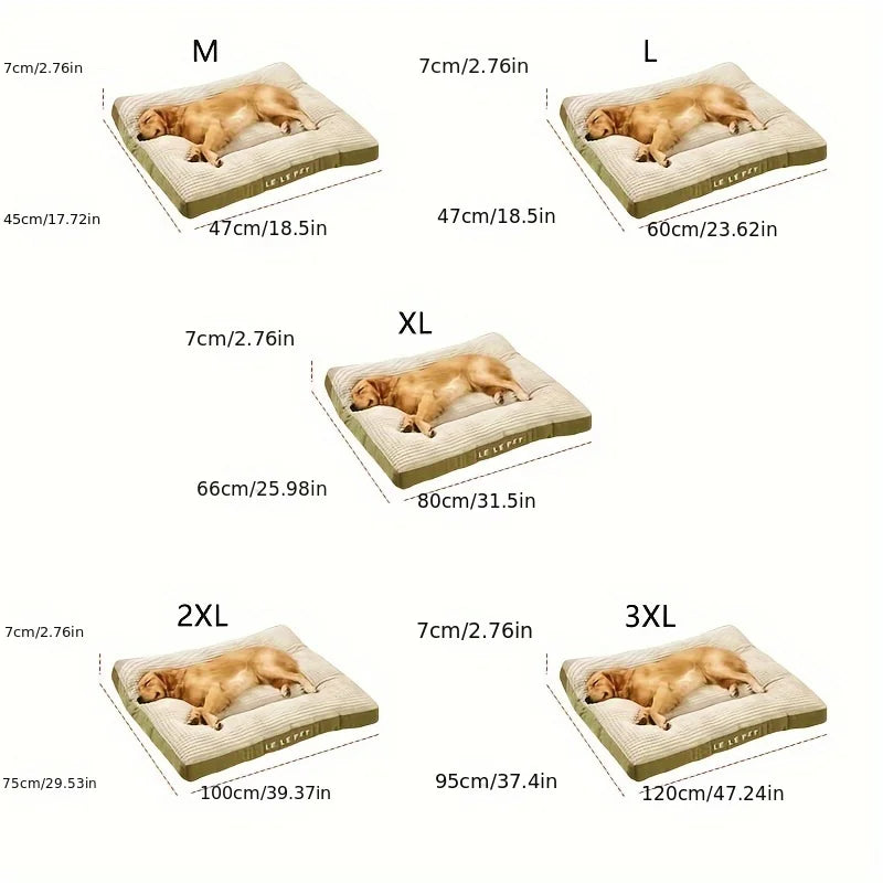 Hund säng S-XXL