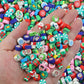 Polymer clay Christmas motif