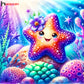 Diamond painting Happy star