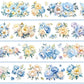 2M långt dekorativ tejp blommor