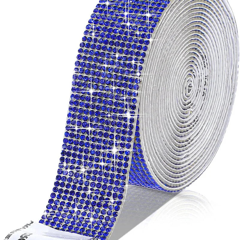 Strass tejp 18st olika färgval