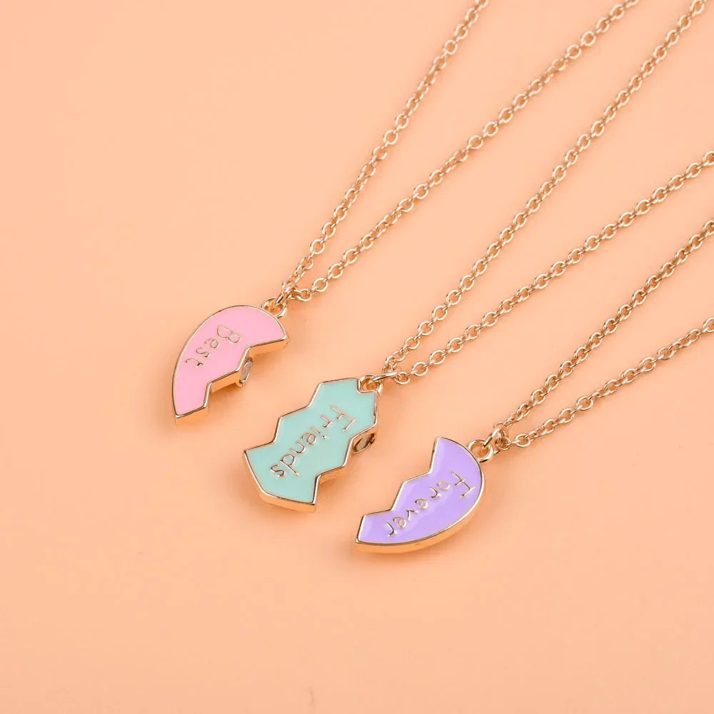 3-set med best friend halsband