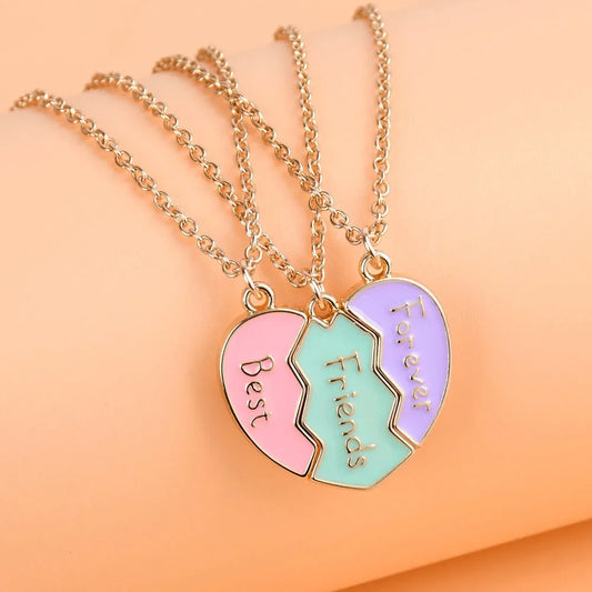 3-set med best friend halsband