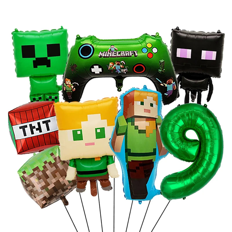 Kalas dekoration med Minecraft