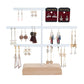 Jewelry stand in metal with 3 tiers earrings