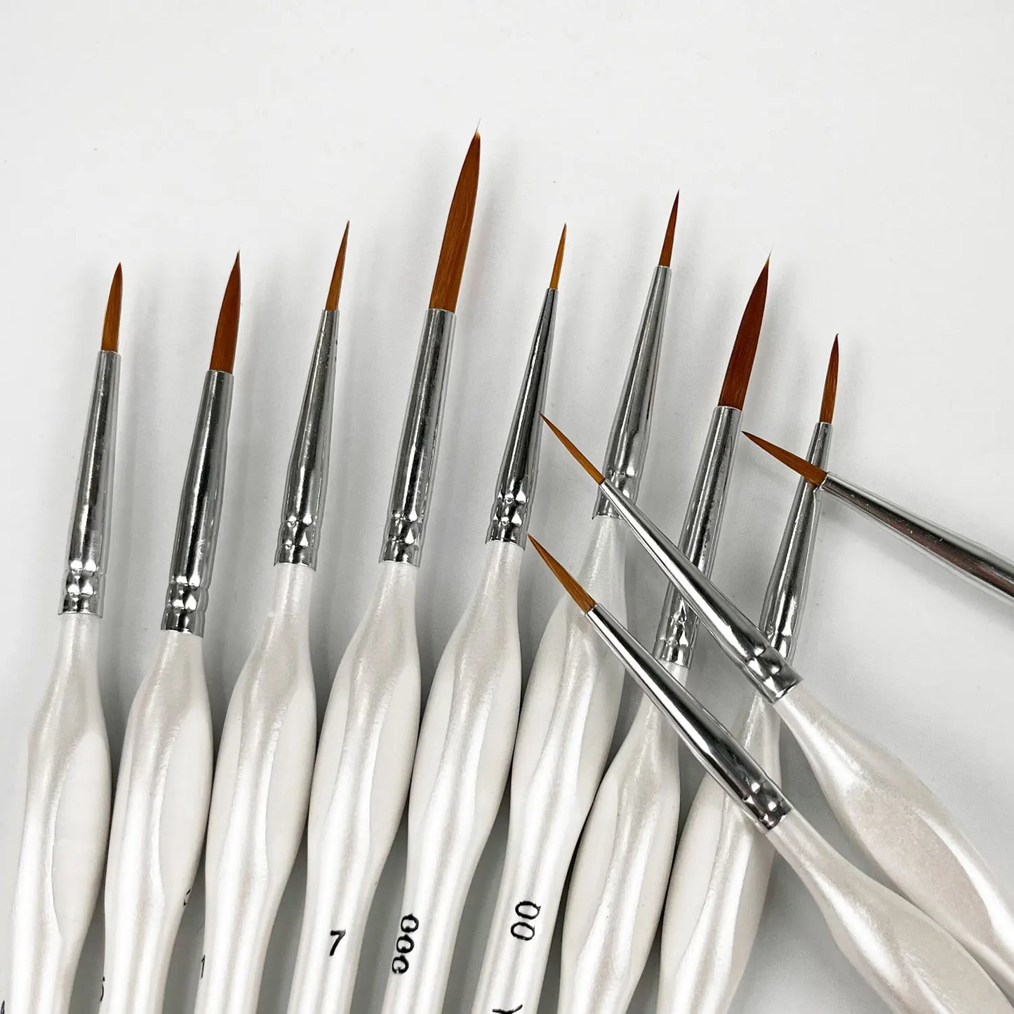 Brush set detail painting
