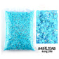 Strass stenar Resin olika blåa färger