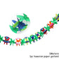 Party dekoration i Hawaii tema