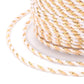 Striped cotton string