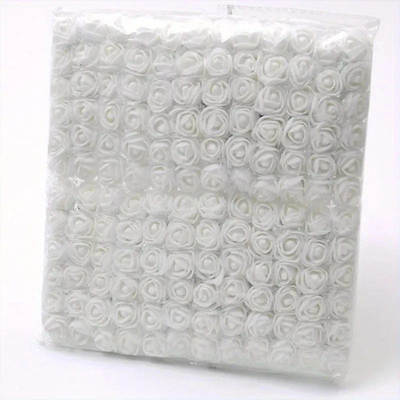 144 small foam roses