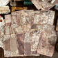 50st vintage scrapbooking papper
