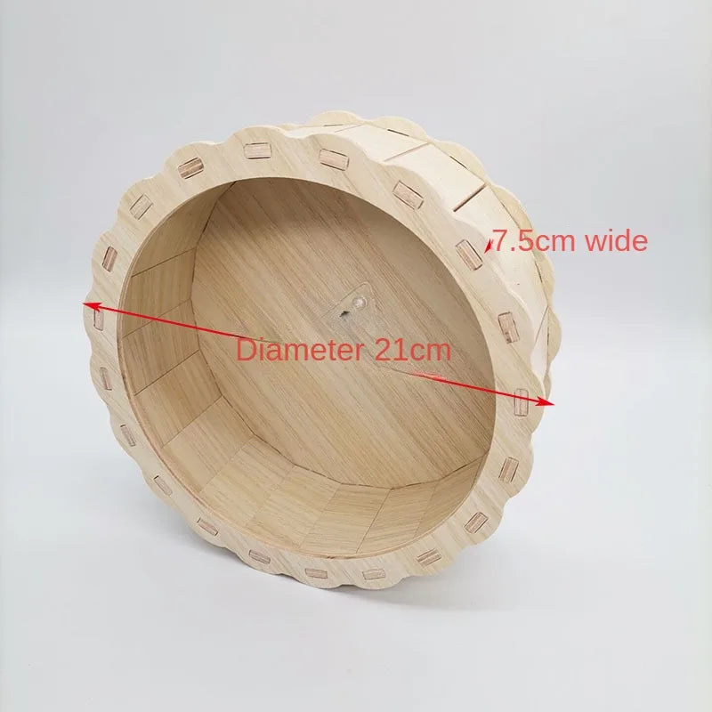 Hamster hjul trä