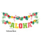Party dekoration i Hawaii tema